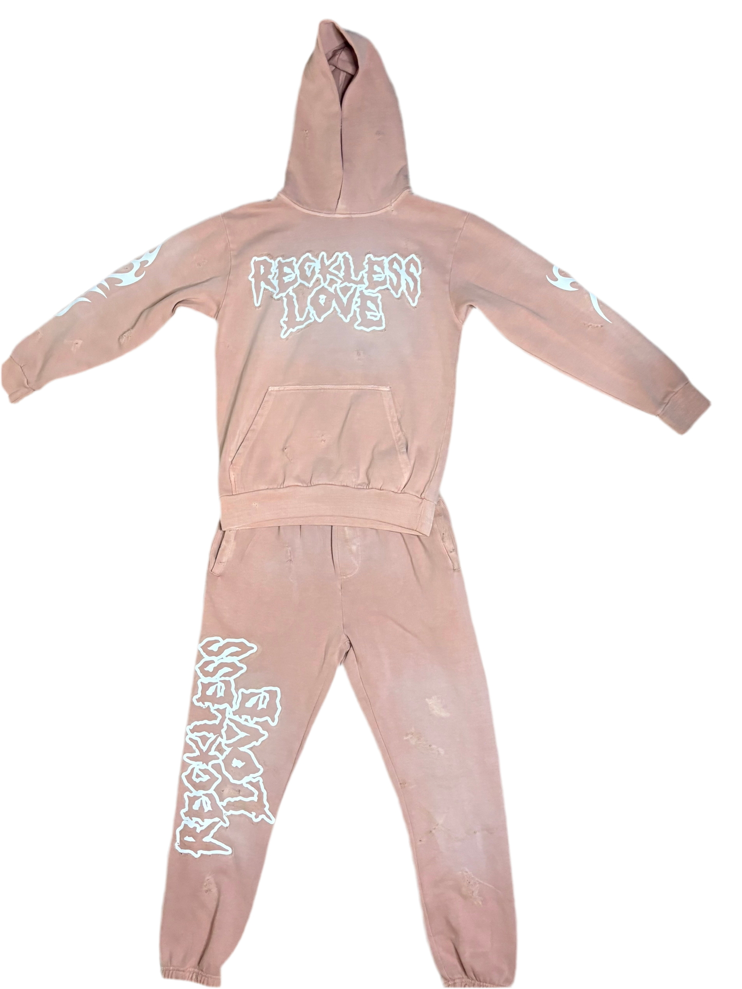 Distressed Reckless Love Jogging set M